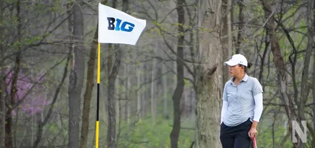 Big Ten Championhips Hannah Kim flag