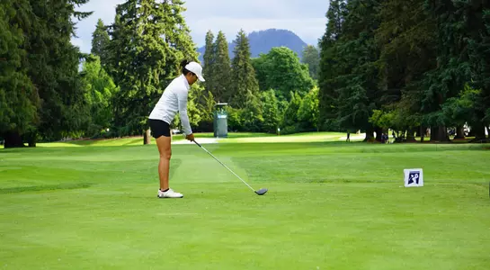 2016 NCAA Golf Championships Stephanie Lau No. 9 drive