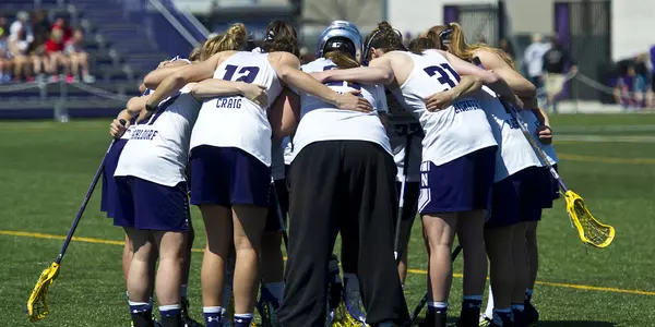 Lacrosse Huddle vs. Rutgers