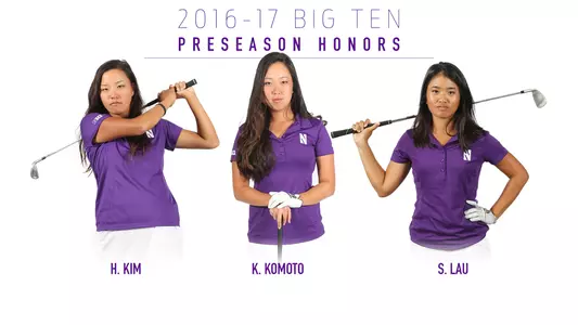 2016 WGOLF Big Ten Presason Honors