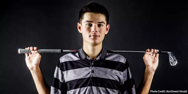 Ethan Farnam high school posed