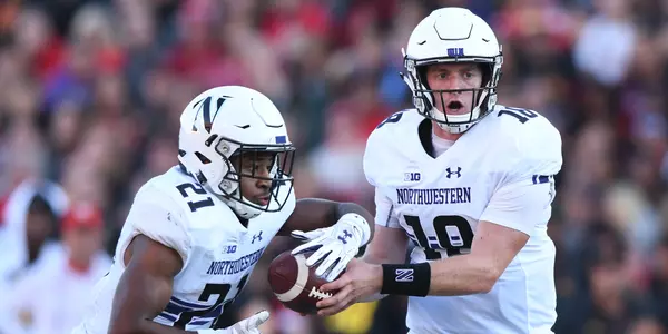 Clayton Thorson and Justin Jackson at Maryland 2017