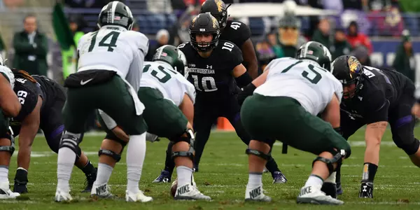 Brett Walsh vs. Michigan State 2017