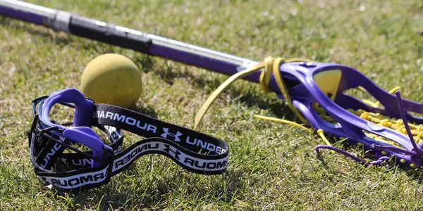 Lacrosse Stick, Goggles and Ball