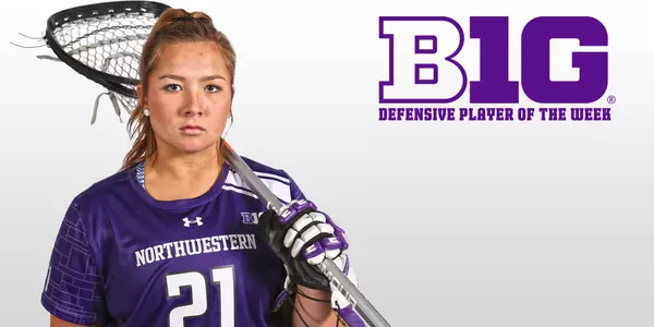Mallory Weisse Big Ten Defensive Player of the Week