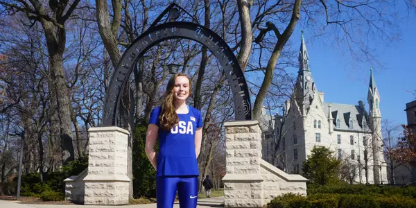 Aubrey Roberts Team USA Northwestern Arch