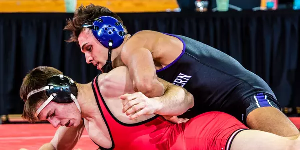Johnny Sebastian at Big Ten Championships