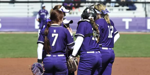 Infield huddle Sharon J. Drysdale Field
