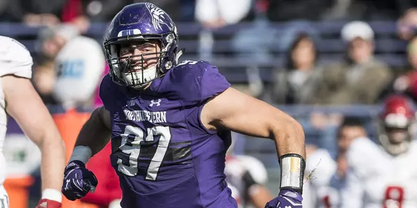 Joe Gaziano Celebration vs. Indiana 2016