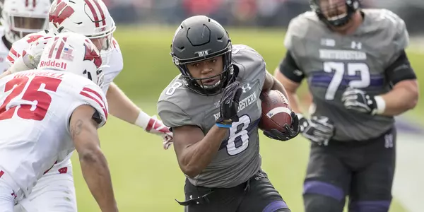 Northwestern University Football against Wisconsin October 27, 2018 in Evanston, Ill