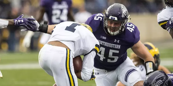 Northwestern University Football against Michigan September 29, 2018 in Evanston, Ill