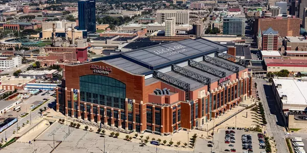 Lucas Oil Stadium aerial