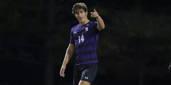Northwestern Men's Soccer vs Concordia at Martin Stadium on Friday, October 26, 2018 in Evanston.John Konstantaras Photo Northwestern Athletics | http://JohnKonPhoto.com