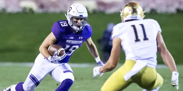 Northwestern University Football against Notre Dame November 4, 2018 in Evanston, Ill
