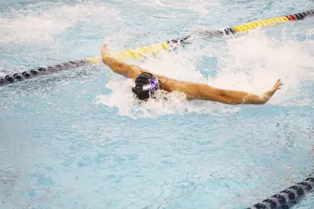 Swimming NU Quad Meet