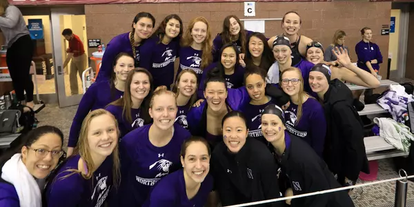 The 2018 Big Ten Conference Women's Swimming and Diving championships hosted by the Ohio State university. Day 1
