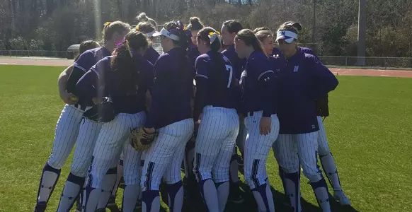 Softball Team Huddle