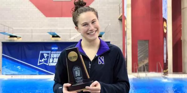 Olivia Rosendahl 2018 NCAA Championships 1M Podium