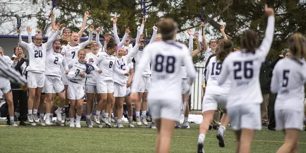 Northwestern Lacrosse vs. Rutgers on April 21, 2018 in Evanston, Ill at Lanny and Sharon Martin Stadium.