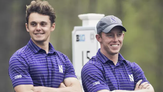 BALTIMORE, MD - APRIL 27:  The Big Ten Men's Golf Tournament on April 27, 2018 in Baltimore, Maryland.