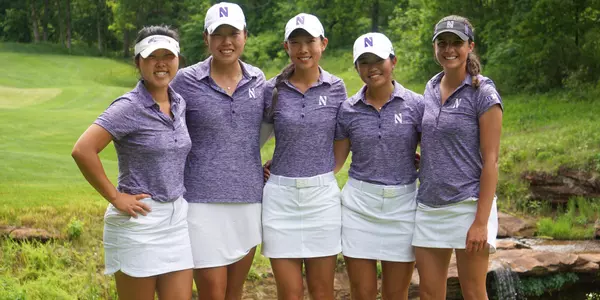 2018 NCAA Women's Golf Championships team practice round group