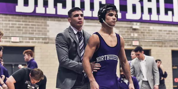 Northwestern Wrestling vs. Maryland December 2, 2017 in Evanston, Ill.