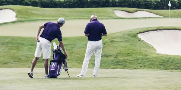 Northwestern at the NCAA Regional Golf Tournament at the Ohio State University Scarlet Course on Monday, May 14, 2018 in Columbus, Ohio.