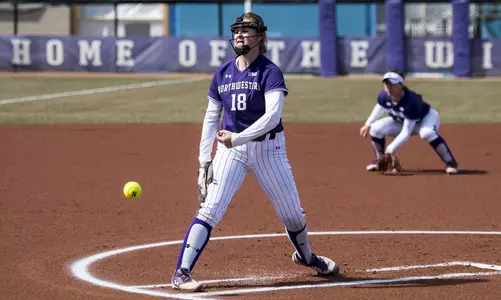 Northwestern Softball vs. Minnesota March 25, 2018 in Evanston, Ill