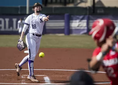 Northwestern Softball vs. Nebraska March 30, 2018 in Evanston, Ill