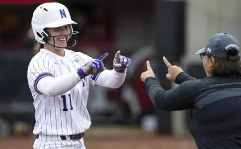 The Wisconsin Badgers host the 21st Big Ten Softball Tournament at Goodman Diamond in Madison, Wisconsin May 10-12, 2018.
Game 8 Iowa v Northwestern