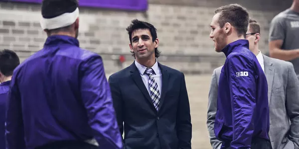 Northwestern Wrestling vs. Maryland December 2, 2017 in Evanston, Ill.