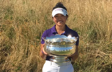 Stephanie Lau British Amateur trophy 2018
