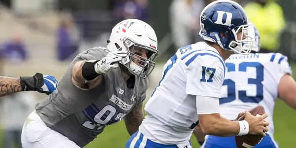 Northwestern University Football against Duke September 8, 2018 in Evanston, Ill.