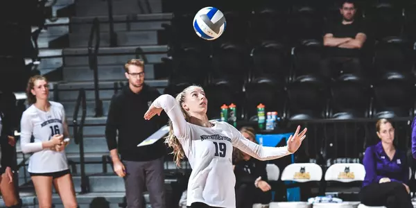 Northwestern University Volleyball against UIC at Loyola Friday September 14, 2018 in Chicago, IL