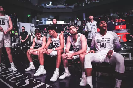 Four on bench