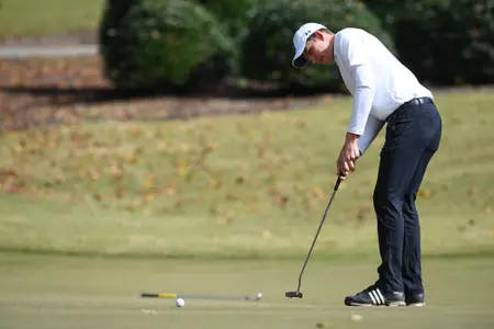 Teams participate in the 2018 Grandover Collegiate in men's golf at the Grandover Resort East Golf Course on Saturday, October 27, 2018 in Greensboro, North Carolina. (HDR Image)