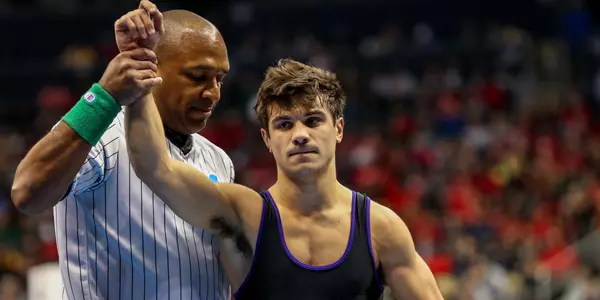 Pittsburgh, PA - March 21, 2019: 2019 NCAA Division I Wrestling Championships - Jeff Gamza
