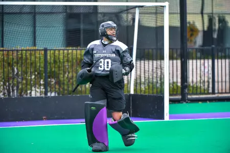 Northwestern Field Hockey Oct 17, 2020  in Evanston, Ill.