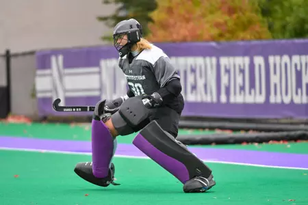 Northwestern Field Hockey Oct 17, 2020  in Evanston, Ill.