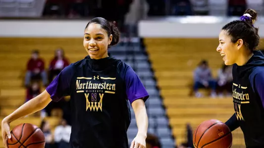 Sydney Wood and Veronica Burton before Indiana