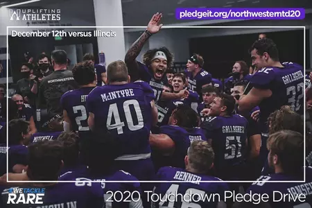 Support the Northwestern Chapter of Uplifting Athletes in the Touchdown Pledge Drive