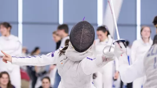 Fencing at Ryan Fieldhouse