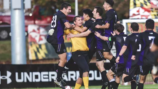 Miha Miskovic vs. Maryland celebration