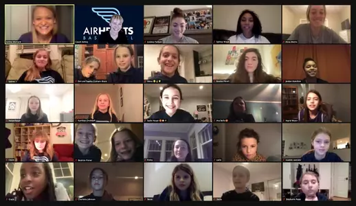 Northwestern Women's Basketball & Airhearts