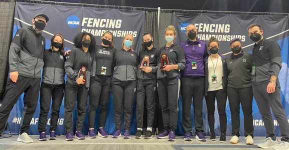 Fencing Team Photo at NCAA Championships