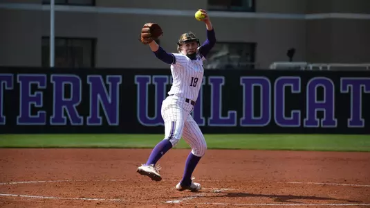 Morgan Newport pitching