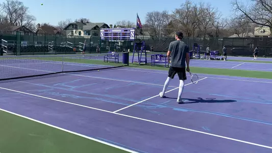 Men's Tennis Outdoors at Vandy Christie Tennis Center