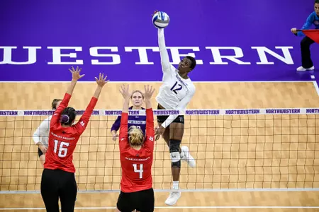 Northwestern Volleyball vs. Rutgers on October 7, 2022 at Welsh-Ryan Arena in Evanston, IL