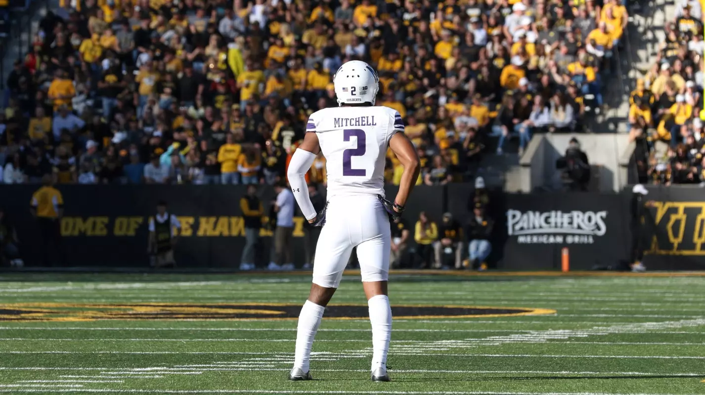 Northwestern Football vs Iowa at Kinnick Stadium in Iowa City, Iowa (Joshua Hoffman/NUSports)