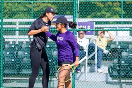 Northwestern women's tennis at the Wildcat Invite on Sunday, October 9 at Vandy Christie Tennis Center